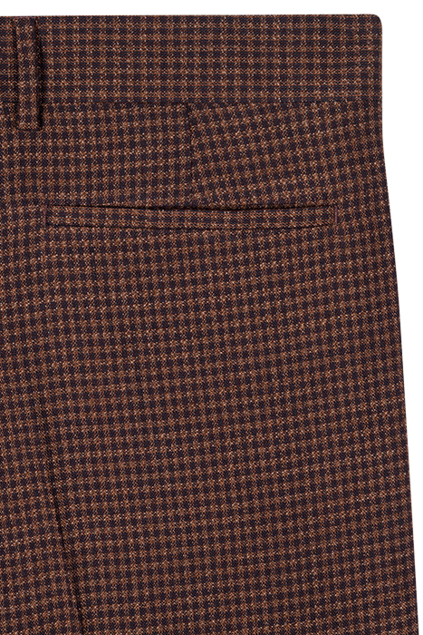 GENTS TROUSER DARK RUST 3