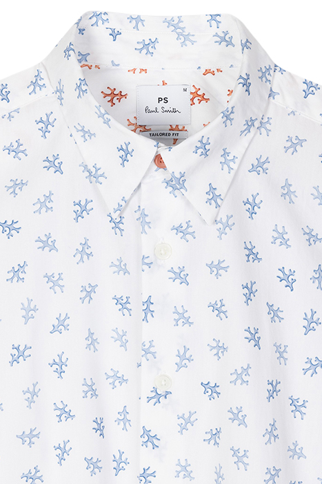 MENS SS TAILORED FIT SHIRT BLUE 2