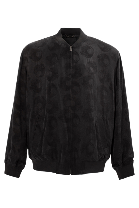 PURE EDITION – BLACK DECORATIVE JACQUARD JACKET 3