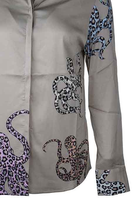 BLOUSE BEIGE WITH OCTOPUS BEIGE 4
