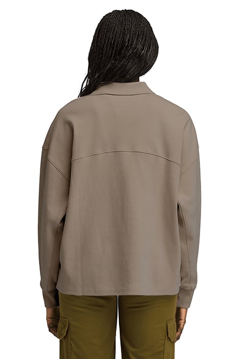 LUSH POLO SWEATSHIRT CHOCOLATE CHIP 2