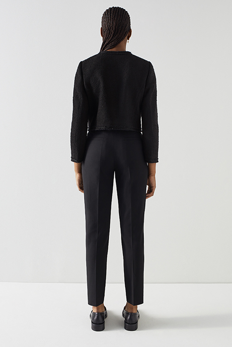 HAZEL - CROPPED JACKET BLACK 2