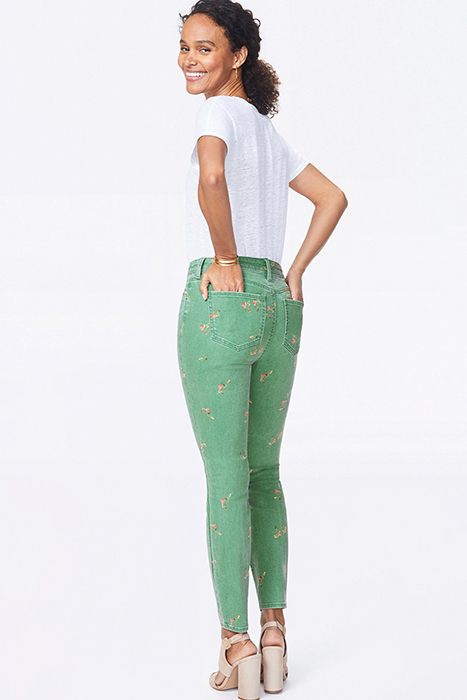 AMI SKINNY NATIVE FLORAL VANILLA 2