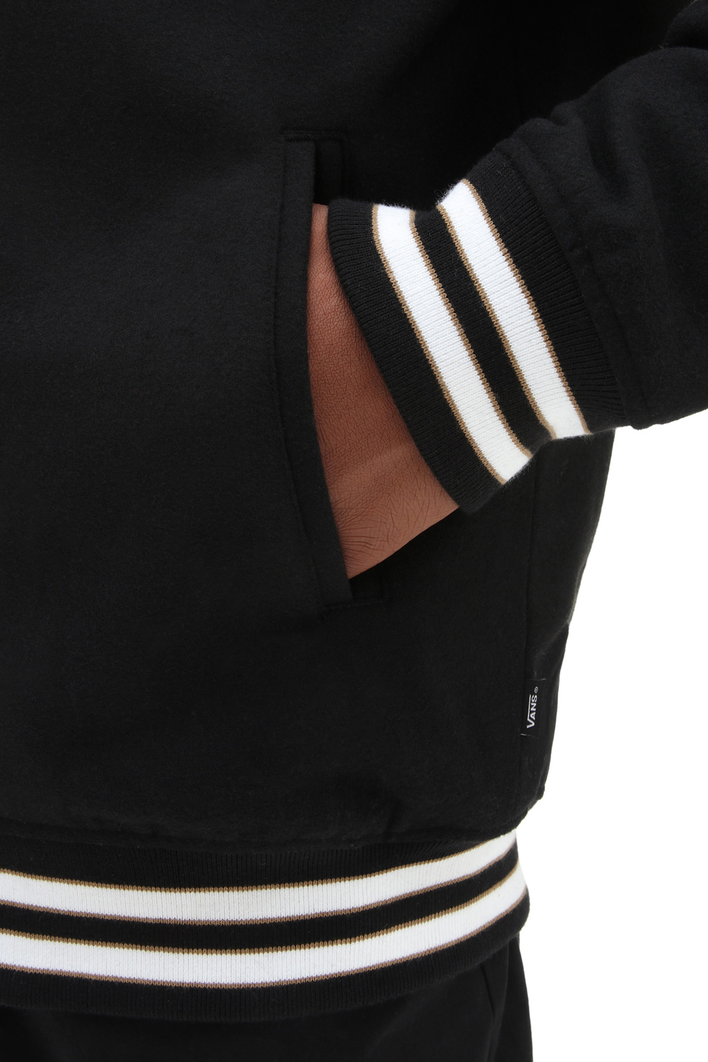 CHECKERBOARD RESEARCH VARSITY JACKET BLACK 7