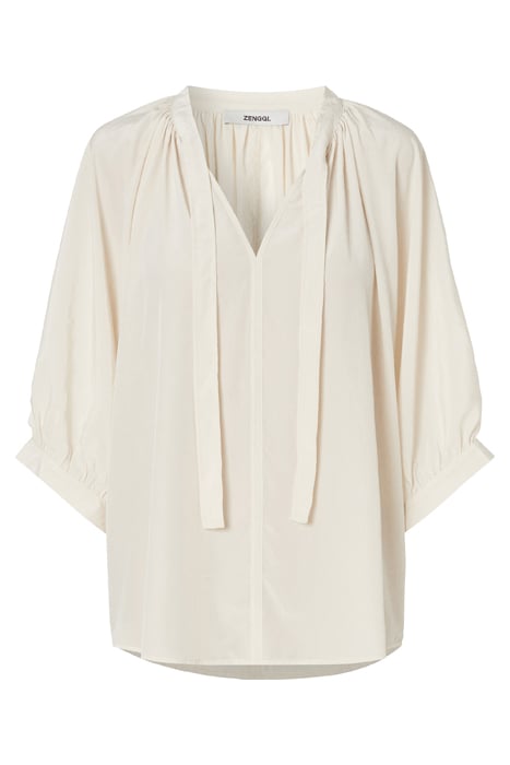 SILKY DRAPE TOP MIDNIGHT BLUE 1