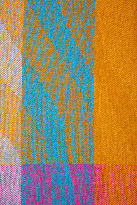 WOMEN SCARF BLOCK CHECK SWIRL SWIRL 4