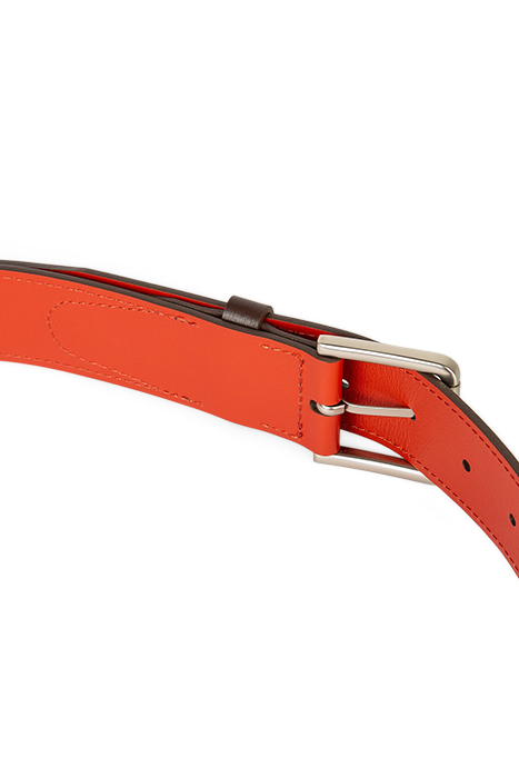 MEN BELT PERFORATED CHOCOLATE 3