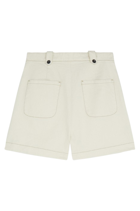 WOMENS DENIM SHORT OFF WHITE 5