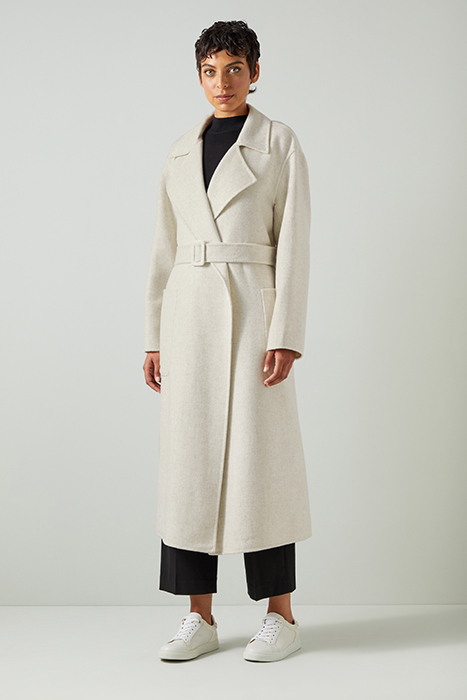 ANDERSON - WRAP COAT CREAM 4