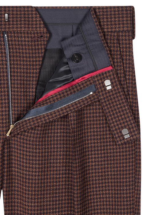 GENTS TROUSER DARK RUST 2
