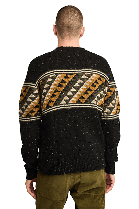 FARISLE CREW NECK SWEATER BLACK 2