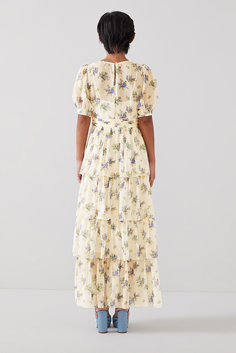 BOUVIER PETITE MAXI DRESS CREAM 2