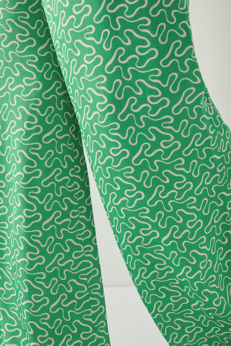 ESME PEONY STRAIGHT JEANS GREEN 2