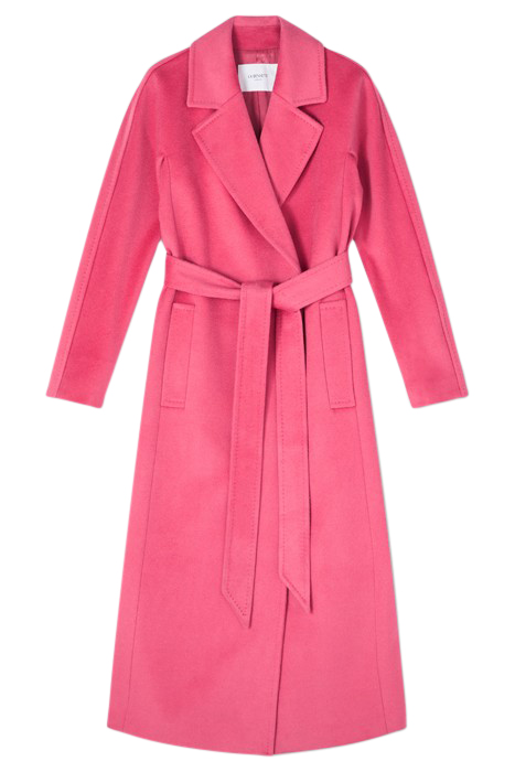 FRANCES MAXI WRAP COAT PINK 3