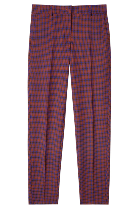 WOMENS TROUSERS BRICK RED 4