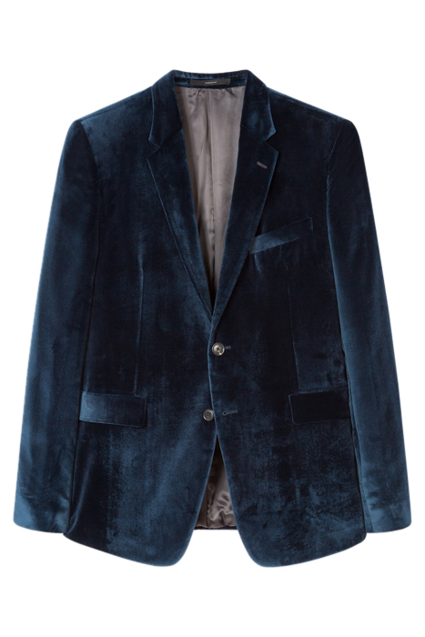 GENTS SLIM FIT 2 BTN JACKET GREYISH BLUE 4