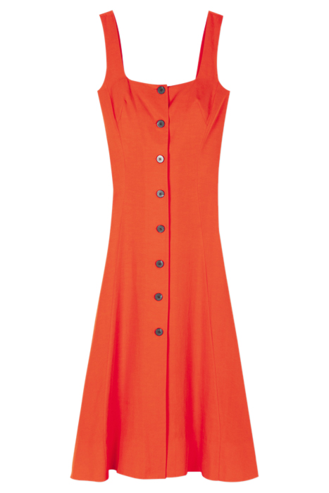 WOMENS DRESS DARK ORANGE 3