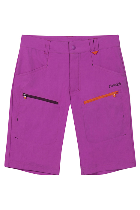 UTNE YOUTH GIRL SHORTS PINK ROSE / PLUM / KOI ORANGE by Bergans of Norway