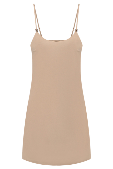 CORSICA SOLID STRAP DRESS HUMMUS 2