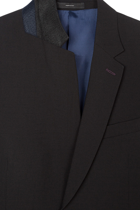 GENTS TAILORED FIT 2BTN JKT BLACK 3