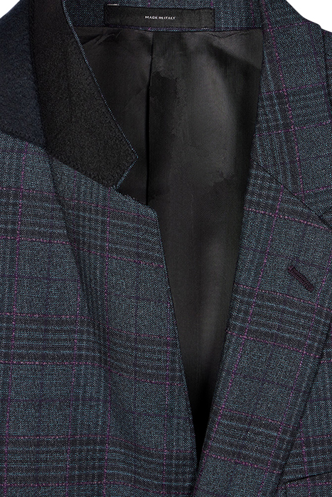 GENTS SLIM FIT 2 BTN JACKET GREYISH BLUE 3