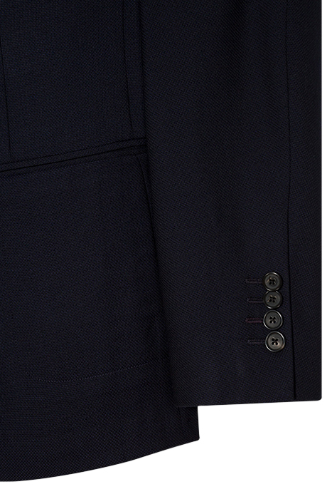 GENTS SLIM FIT 2 BTN JACKET NAVY 8