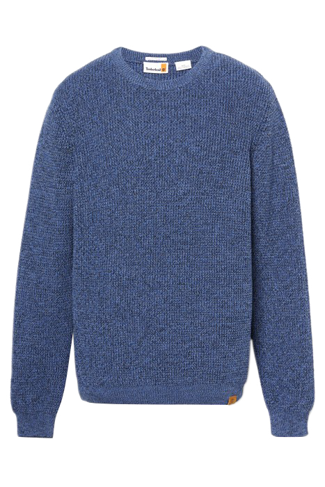 WILLIAMS RIVER CREW NECK SWEATER DARK SAPPHIRE HEATHER 4