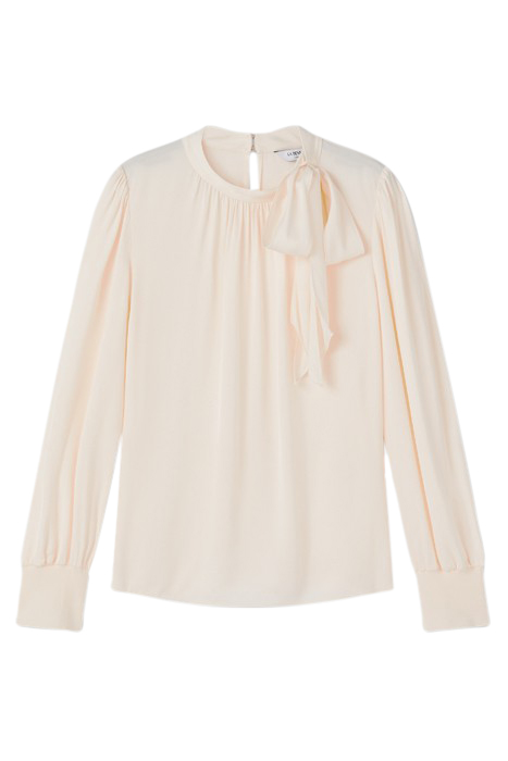 MARCY RIB BLOUS ECRU 4