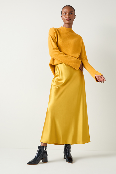 ZOE BOXY KNITTED SWEATER GOLD 5