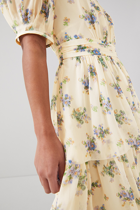 BOUVIER PETITE MAXI DRESS CREAM 5