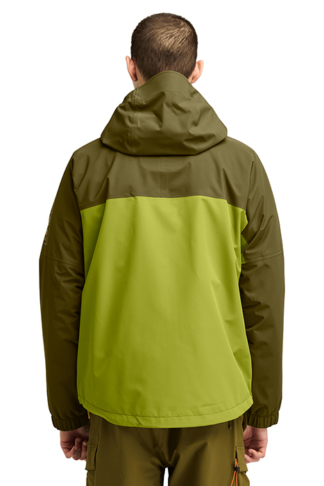 CAPS RIDGE MOBI FLEX TECH 3L WATERPROOF JACKET DARK OLIVE/GU 2