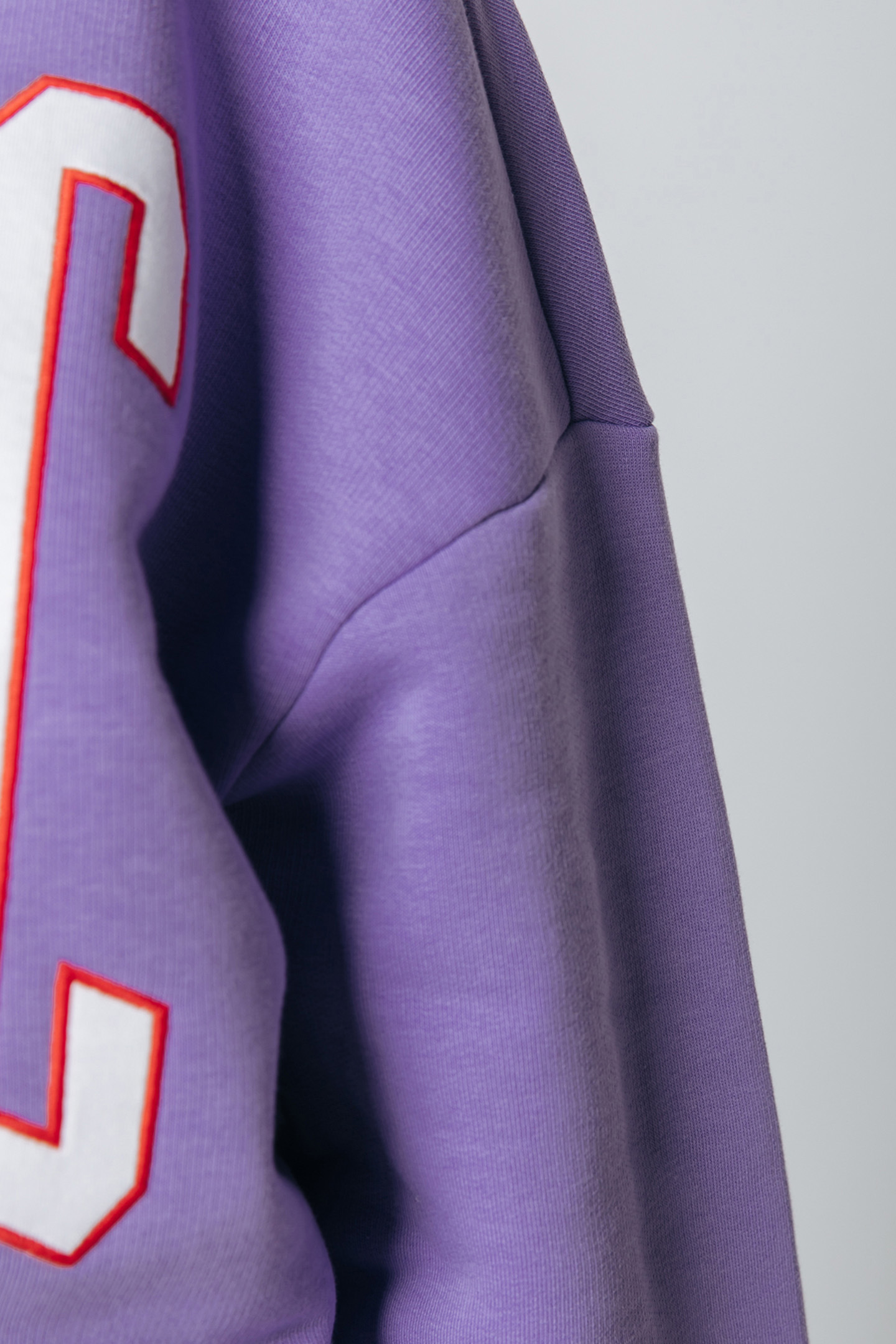 PACIFIC PATCH CROPPED SWEAT LILAC 5