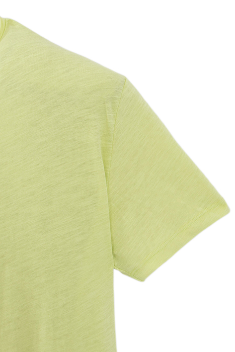 LIME ORGANIC COTTON ESSENTIAL V-NECK T-SHIRT 7