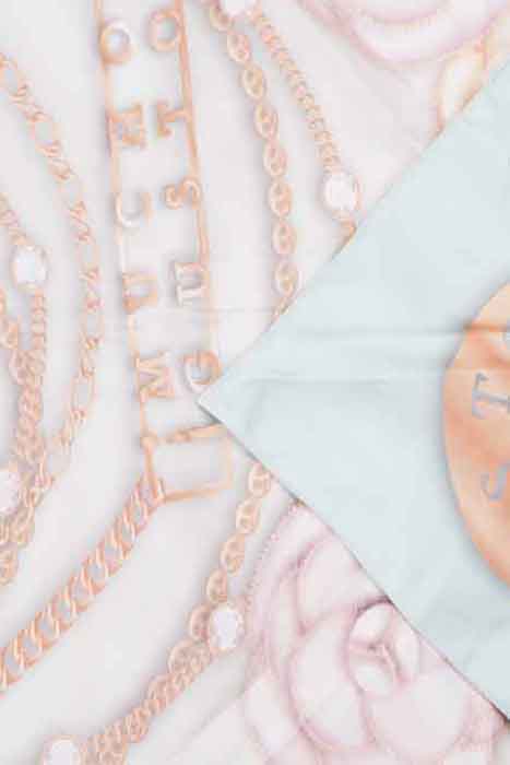 SILK SCARF CLASSIC MINT GREEN 4