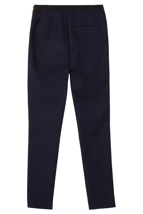 GLASS STRETCH SKINNY TROUSERS BLUE 2