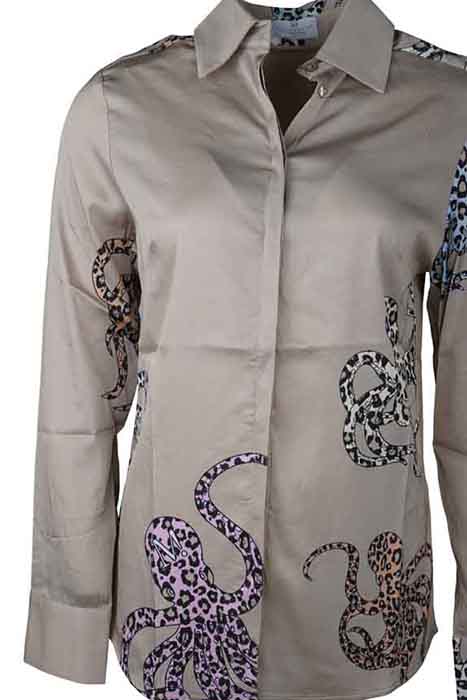 BLOUSE BEIGE WITH OCTOPUS BEIGE 3