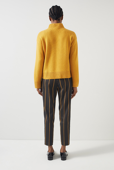 JEMIMA STRIPE STRAIGHT JEANS BLACK 2