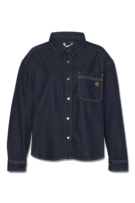 DENIM ESSENTIAL SHIRT AUTHENTIC INDIGO 4