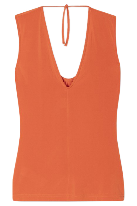 WOMENS TOP CORAL RED 4