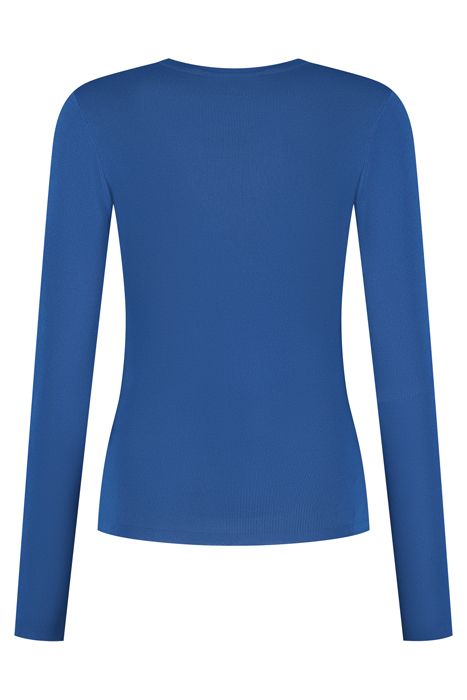 JOLIE TOP LS ROUND NECK NAUTICAL BLUE 2
