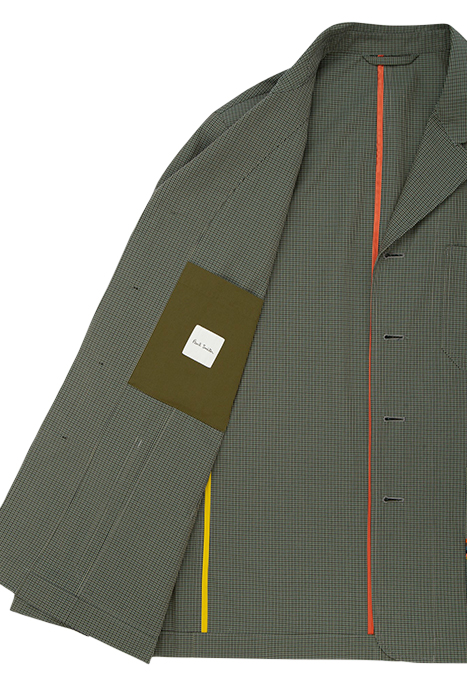 GENTS 4BTN JACKET GREEN 6