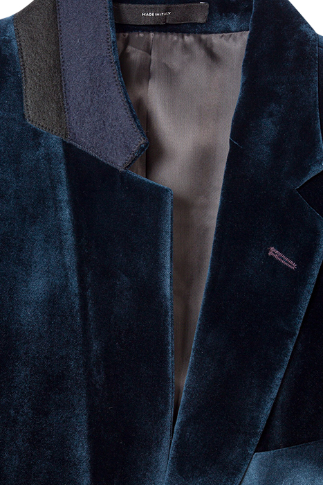 GENTS SLIM FIT 2 BTN JACKET GREYISH BLUE 6