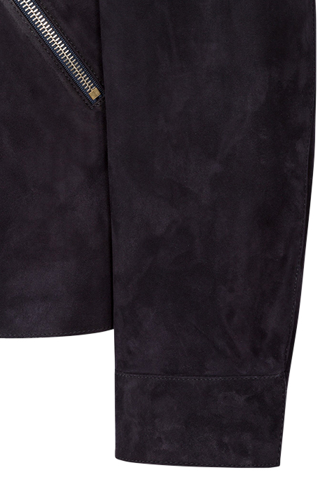 GENTS SUEDE JACKET NAVY 7