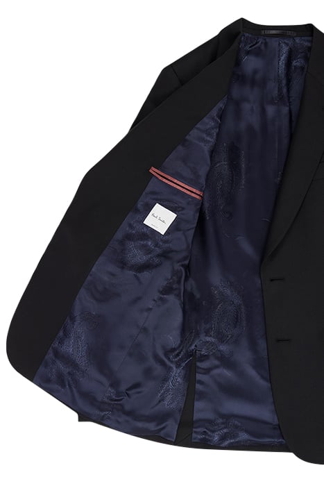 GENTS TAILORED FIT 2 BUTTON JACKET BLACK 4