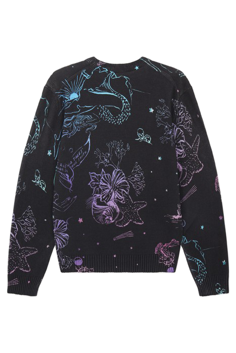 MENS SWEATER CREW NECK PRINTED 2