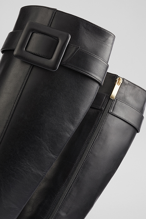 CARLOTTA COVERED BOOTS BLACK 4