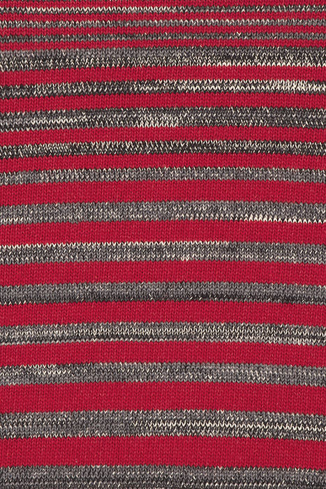 WOMENS KNITTED PULLOVER ROLL NECK RED 3