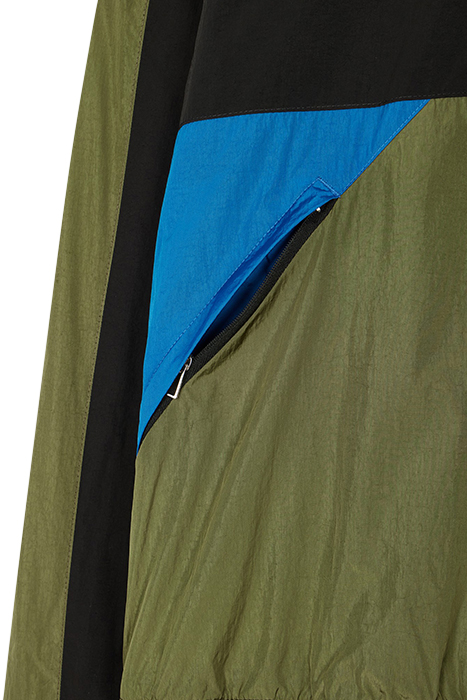 MENS PULLOVER JACKET LT GREYISH GREEN 4