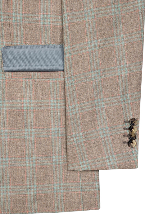 MENS 2 BUTTON JACKET LIGHT BEIGE 7