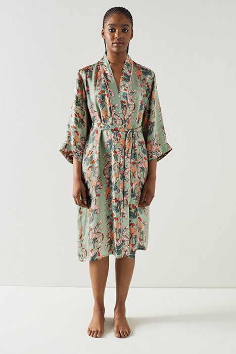 SANDHILL DRESSING PAJAMA GREEN 2